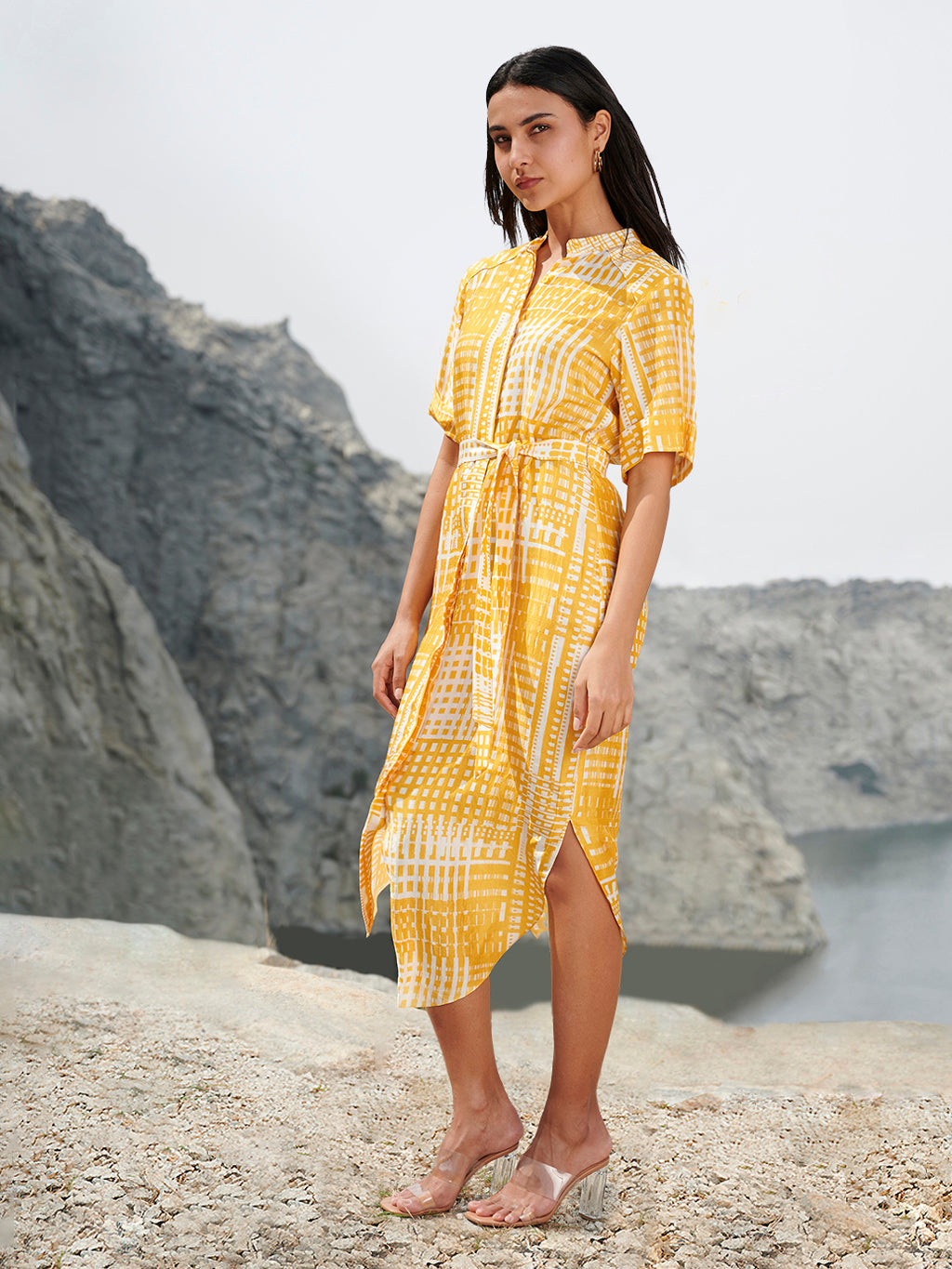 YELLOW AUDREY DRESS