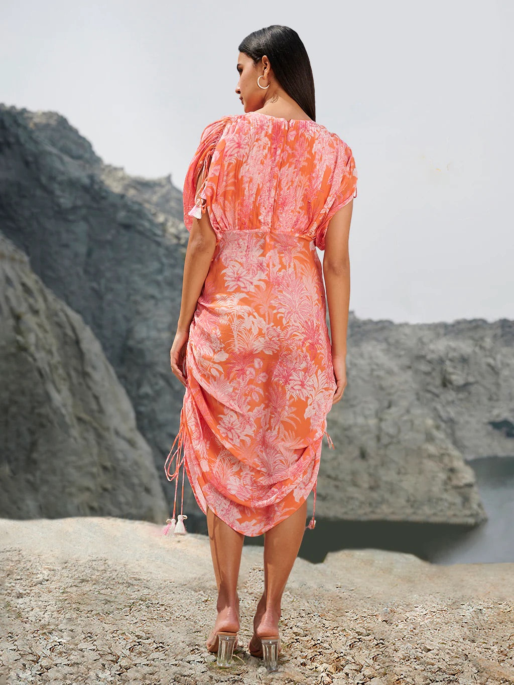 Pink and Orange Pandora dress