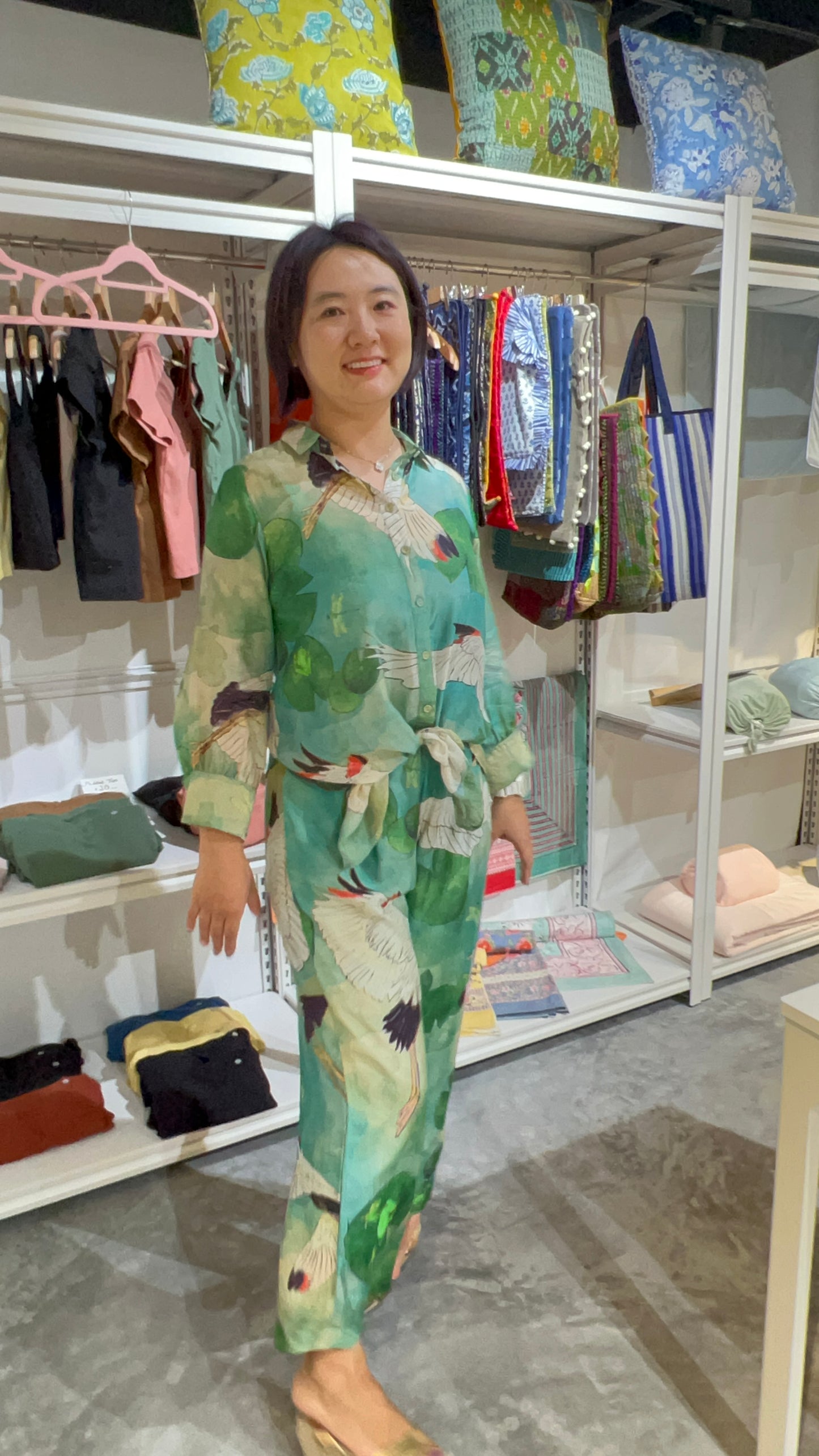 Crane & Frog Co-ord set