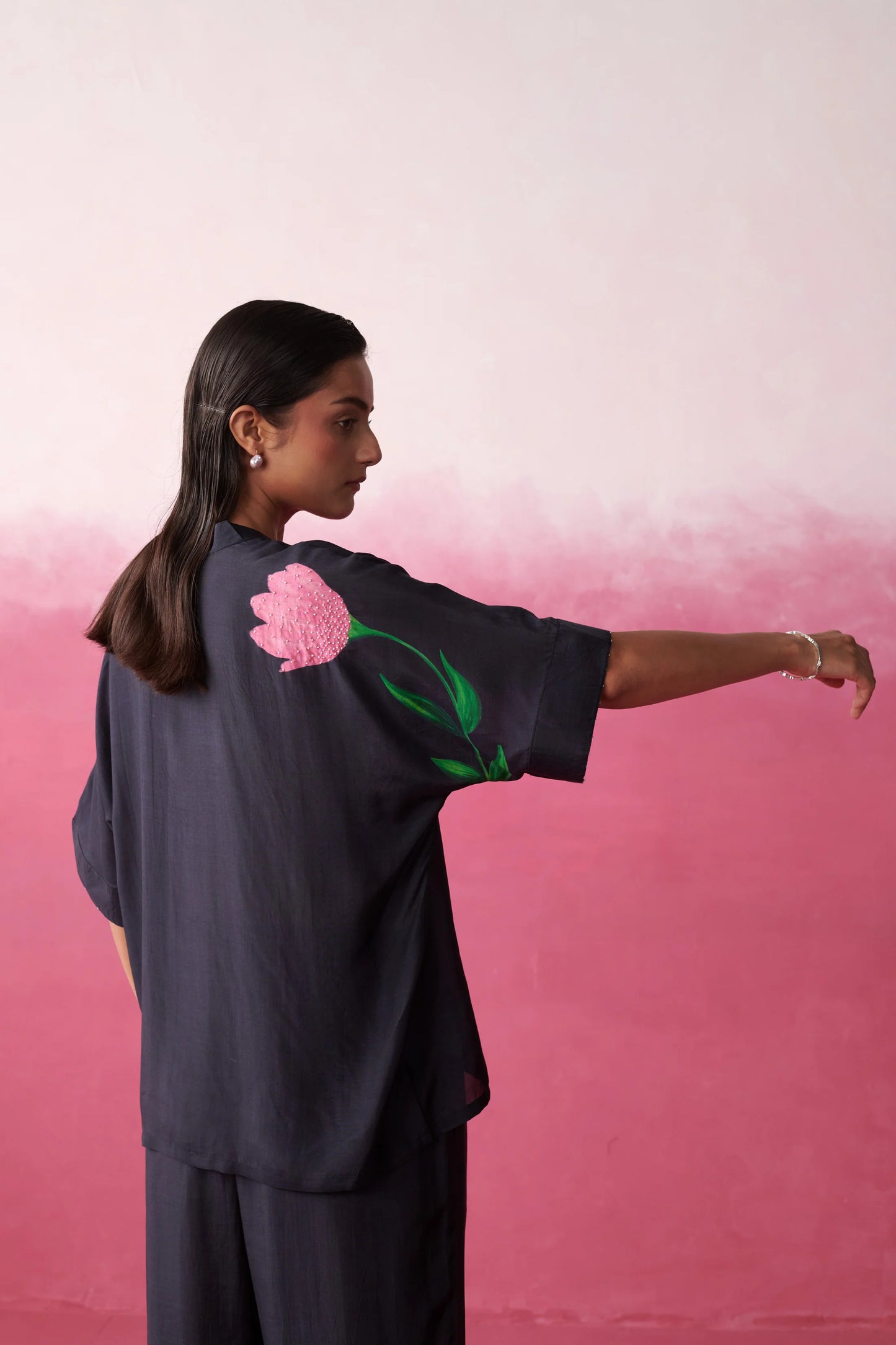 Isla Blush Noir Pants