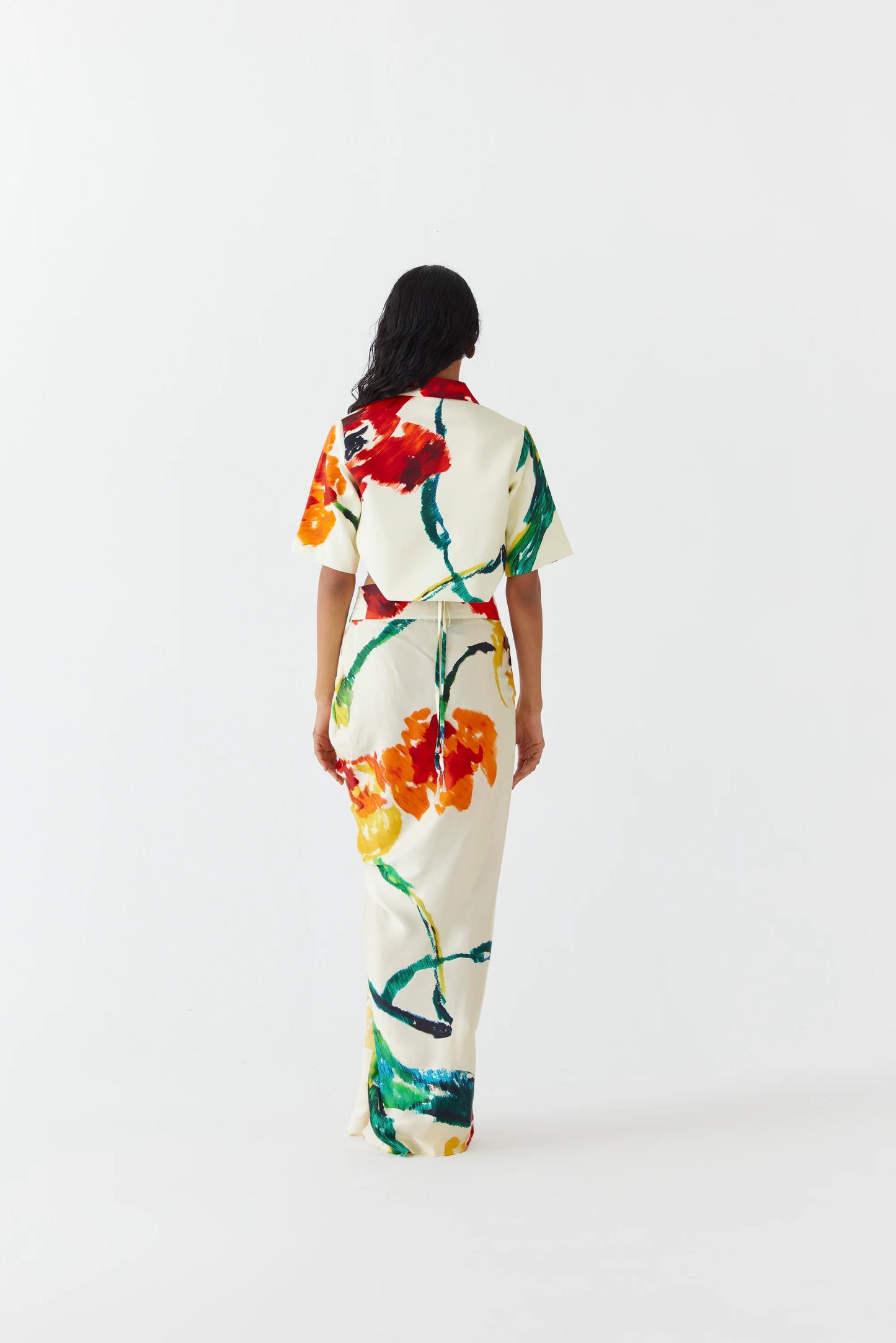 MONET CROP BLAZER CO-ORD SET