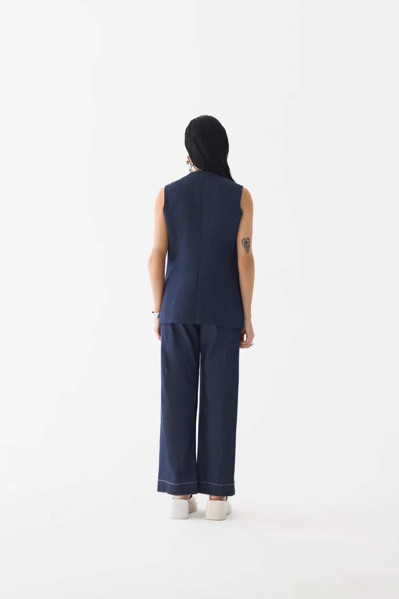 Tiger Lily Denim Blazer and Trousers| Co-ord Set