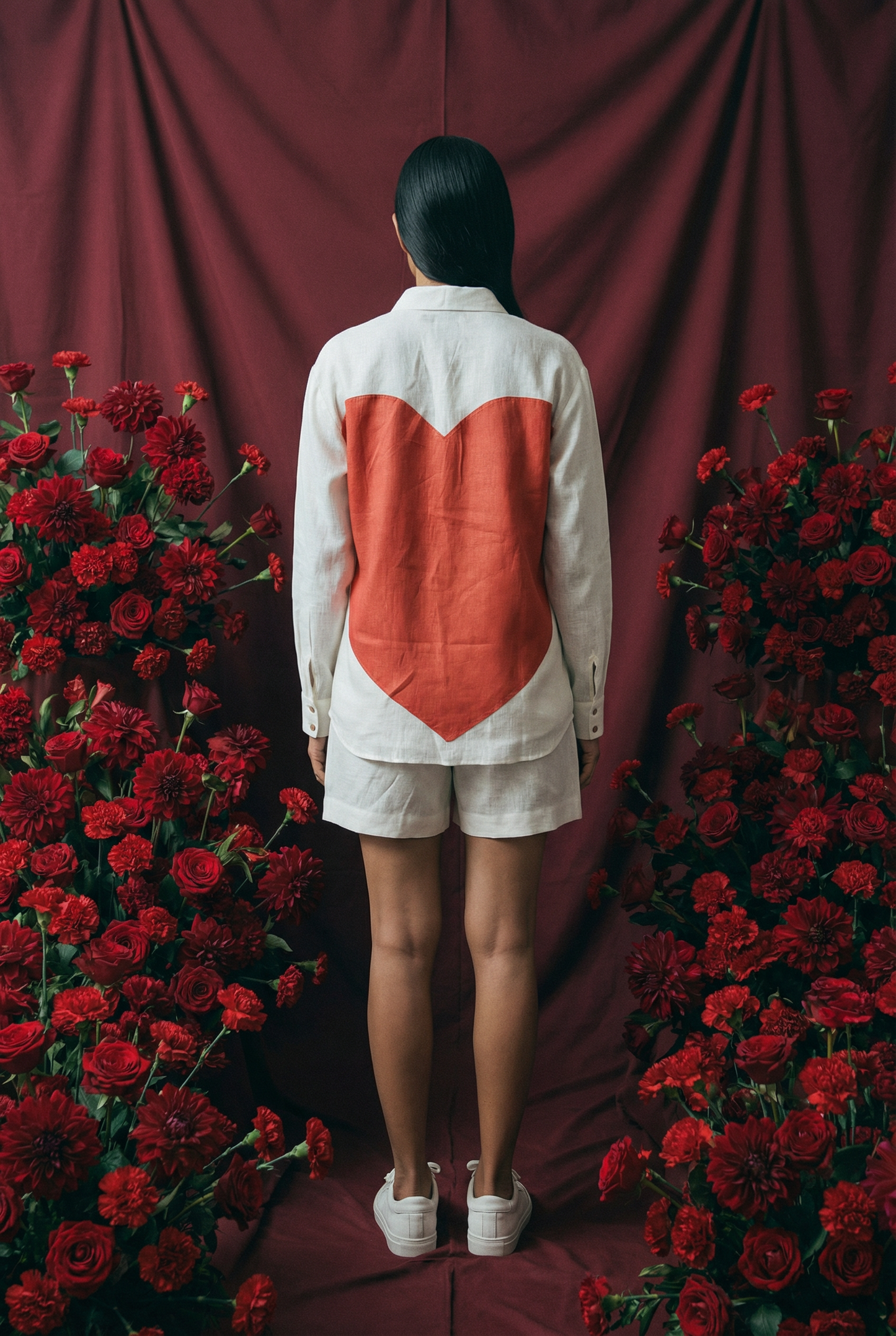 Amore Shirt Whipped Cream| Shorts| Co-ord Set