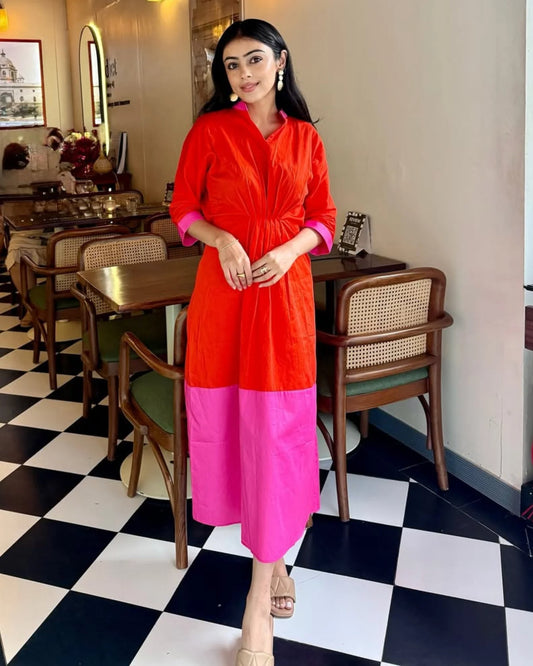 The Color Block Dress
