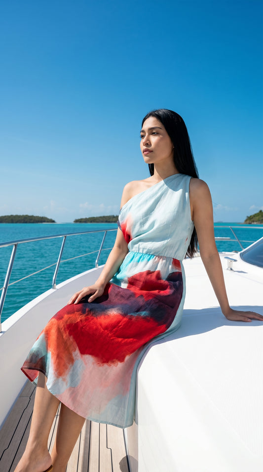 Radhika Dress Lagoon