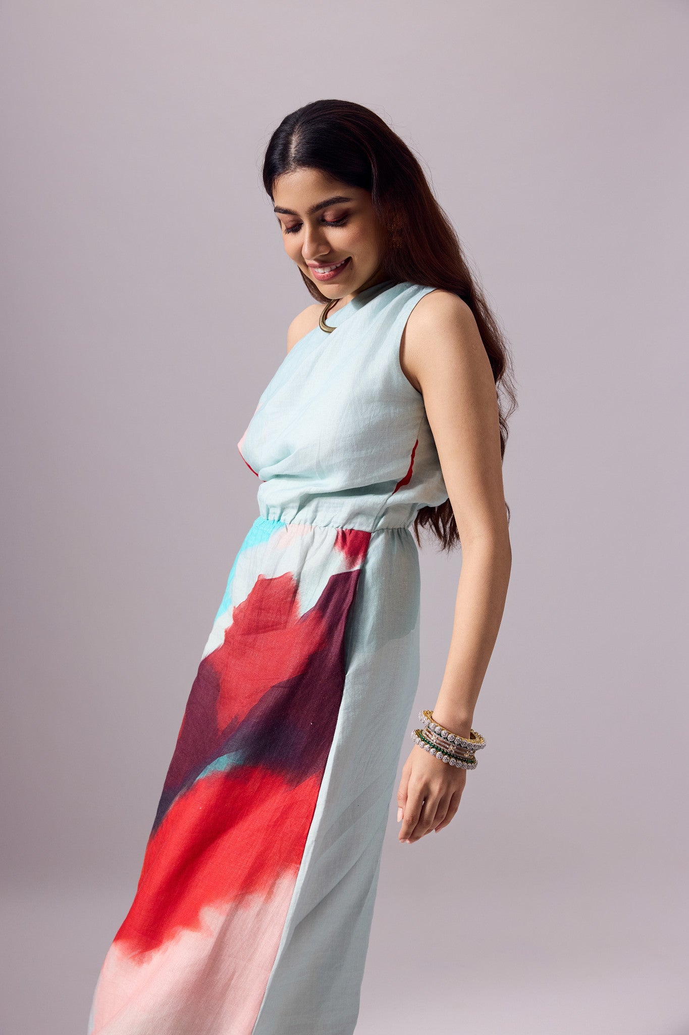 Radhika Dress Lagoon
