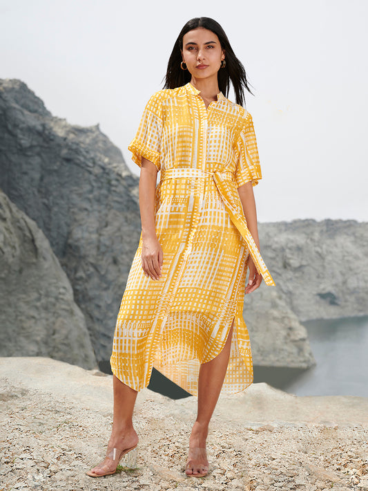 YELLOW AUDREY DRESS