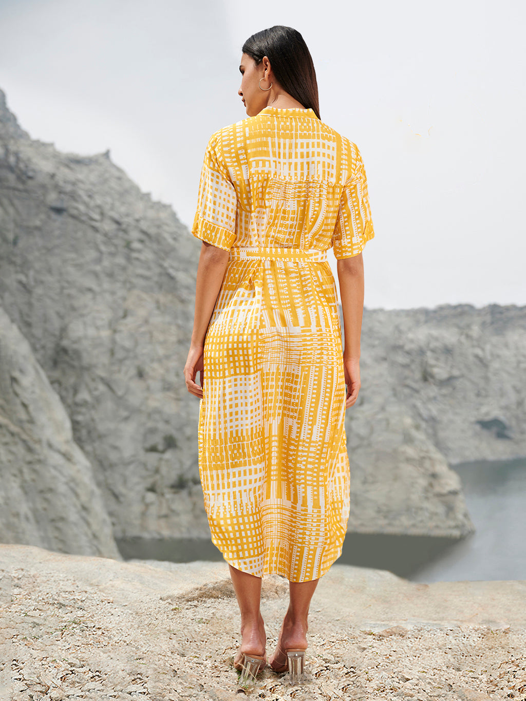 YELLOW AUDREY DRESS