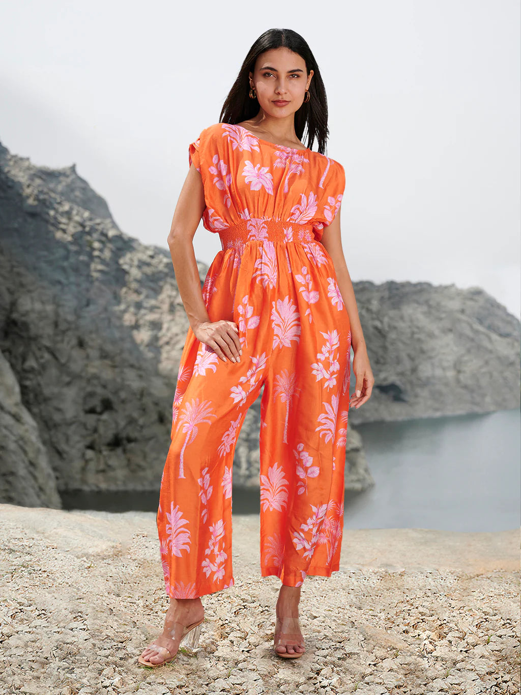 ORANGE CHILIE JUMPSUIT