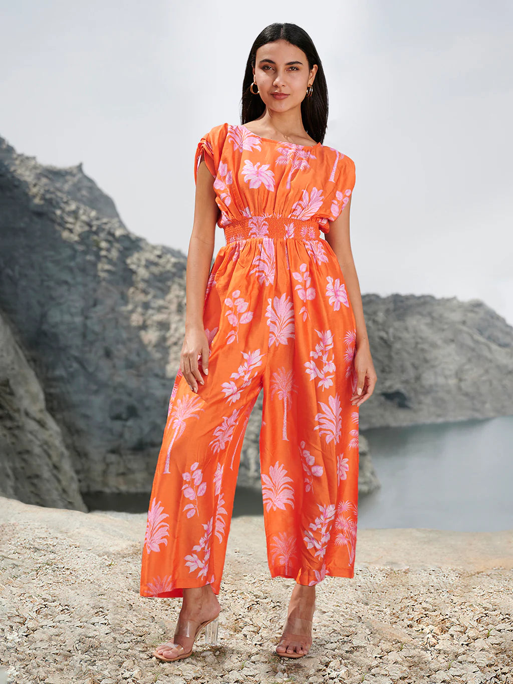 ORANGE CHILIE JUMPSUIT