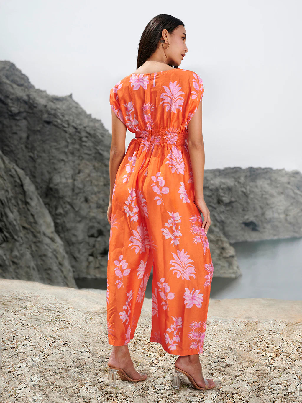 ORANGE CHILIE JUMPSUIT