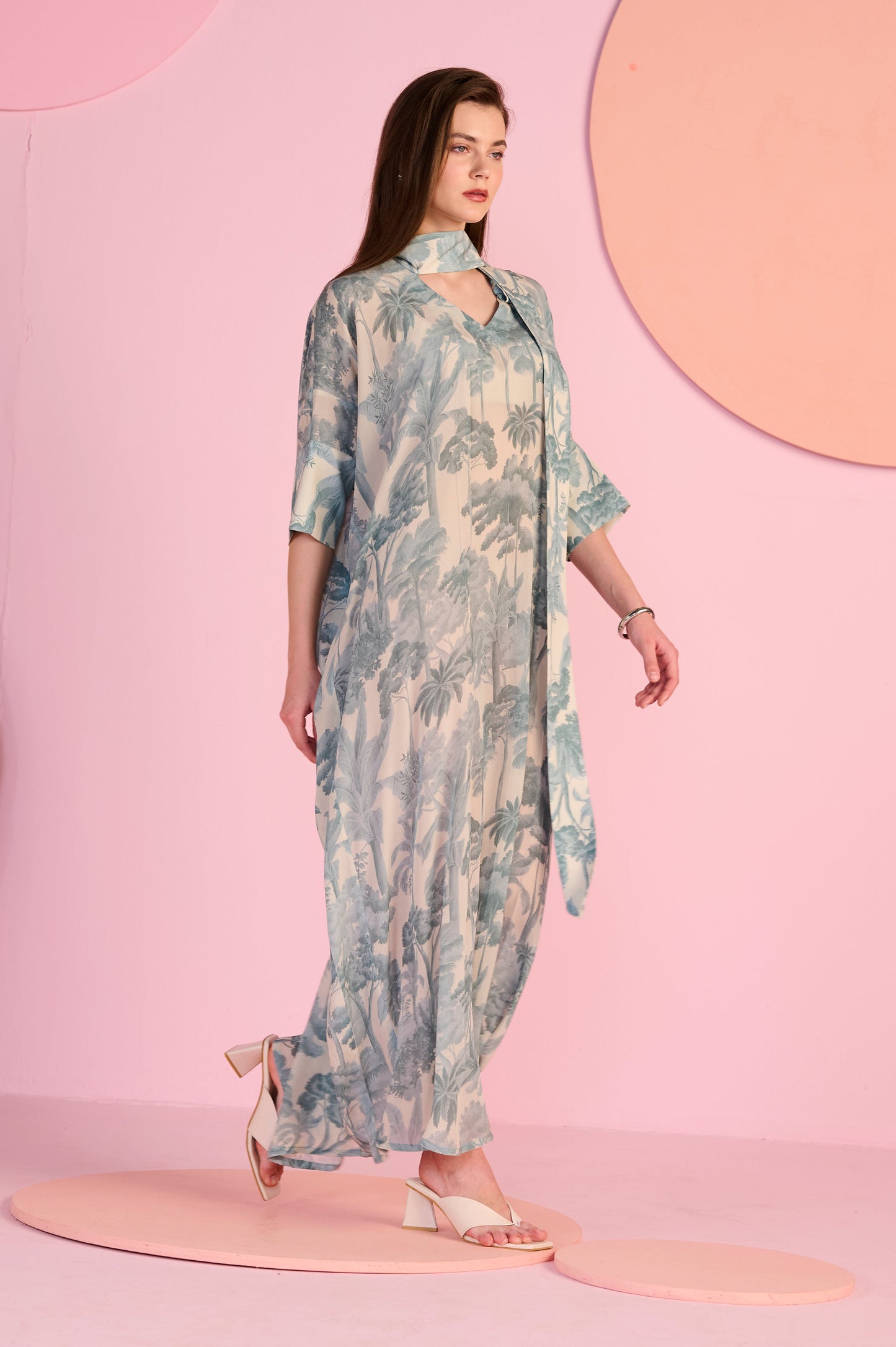 The Mist Scarf Dress