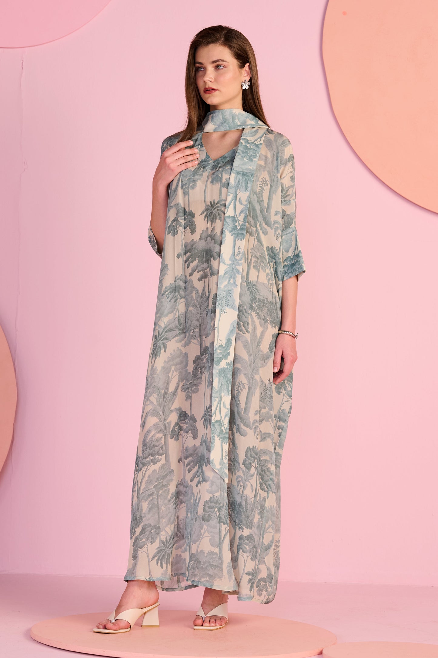 The Mist Scarf Dress
