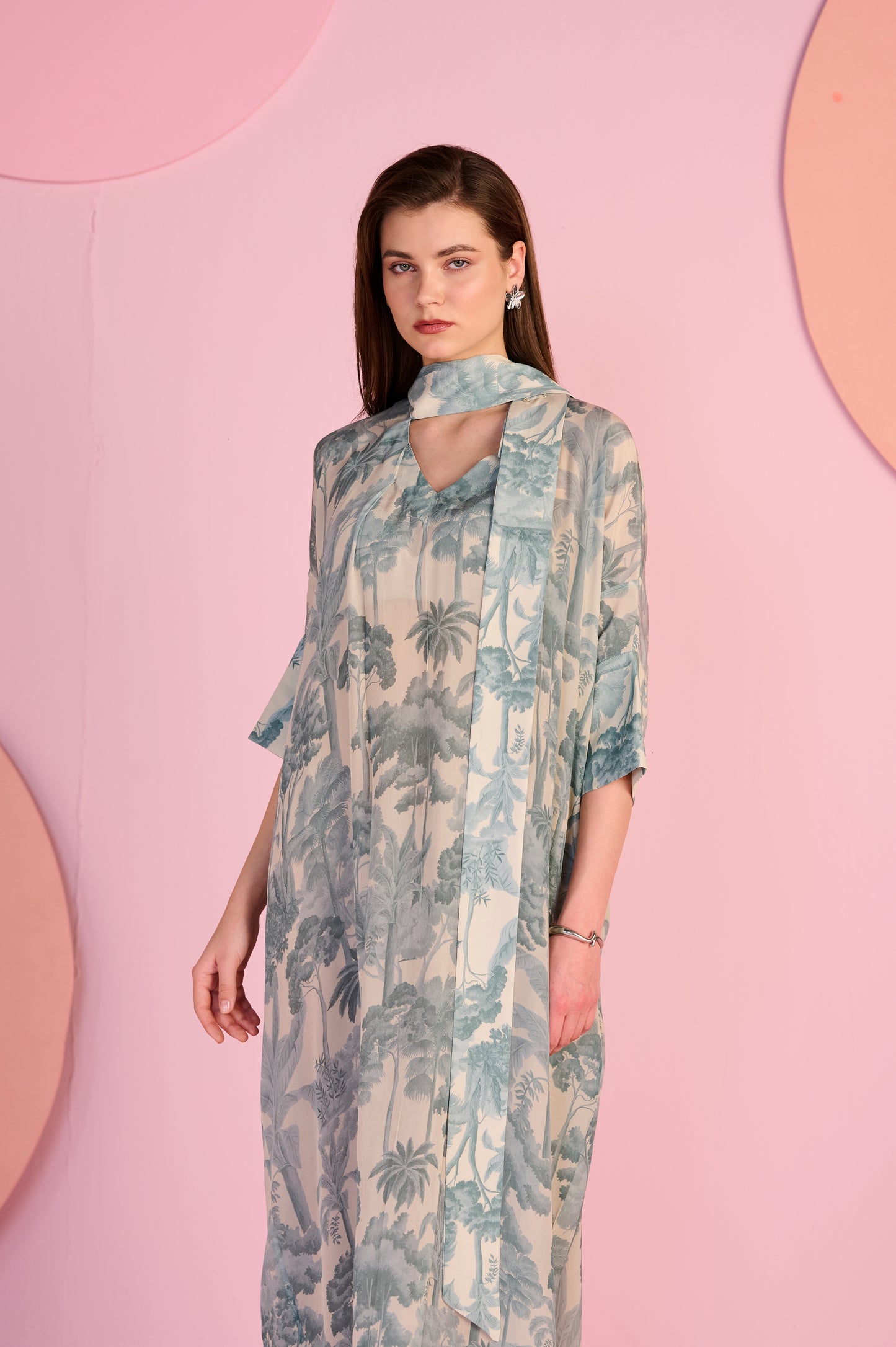 The Mist Scarf Dress