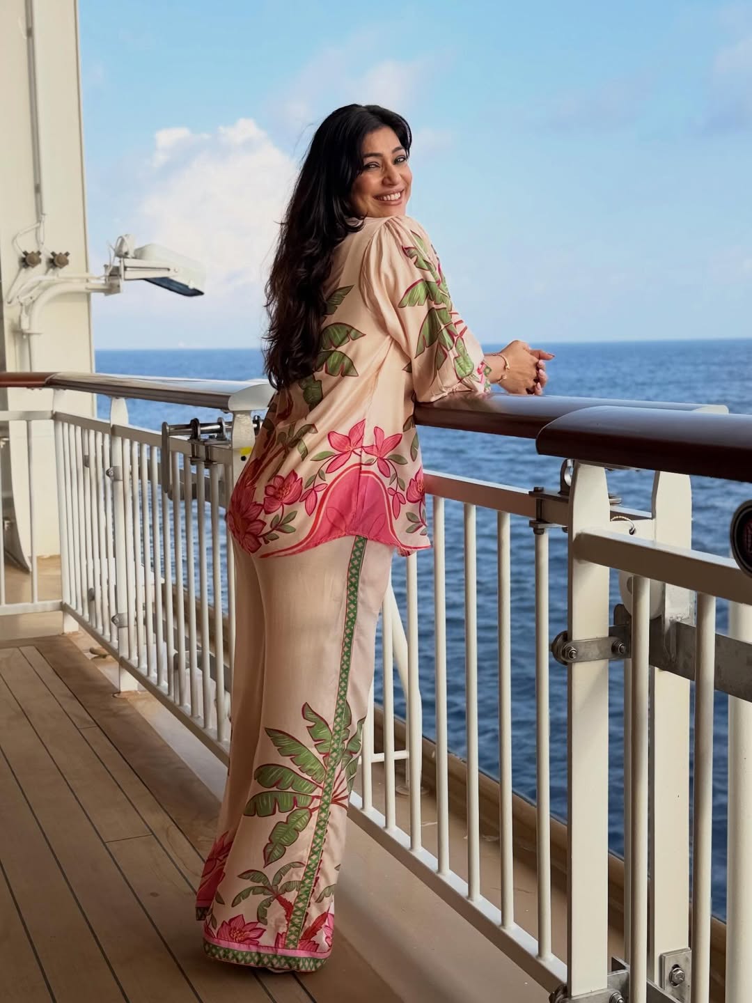 Palm Printed Trouser Set| Shirt| Pant