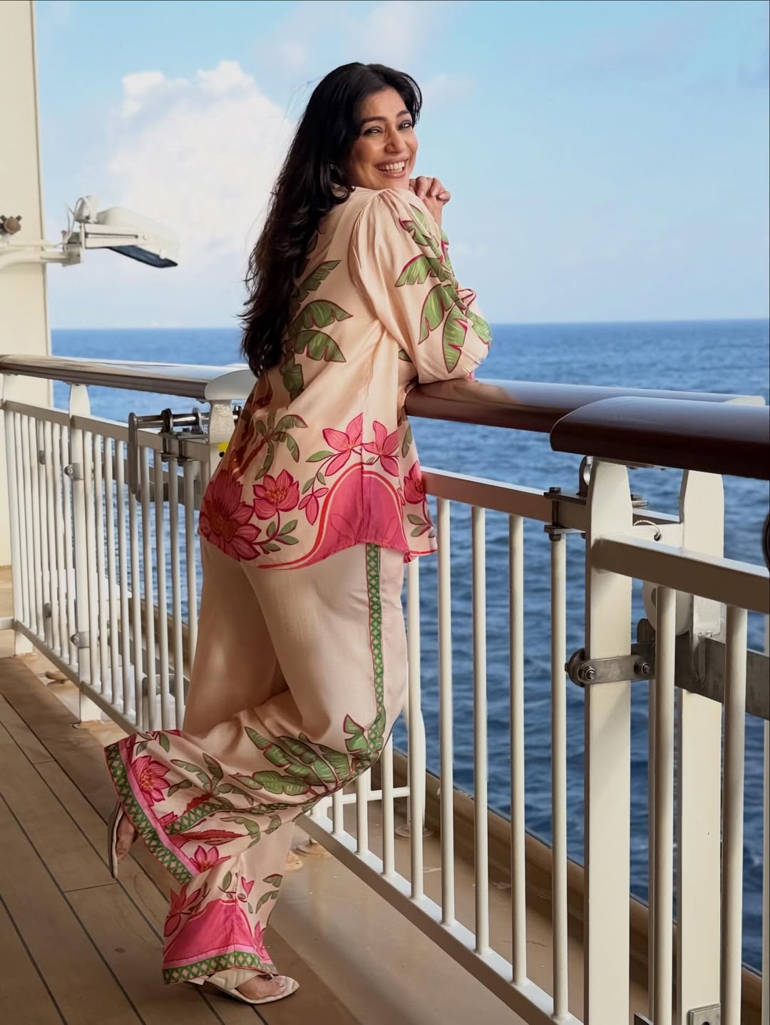 Palm Printed Trouser Set| Shirt| Pant