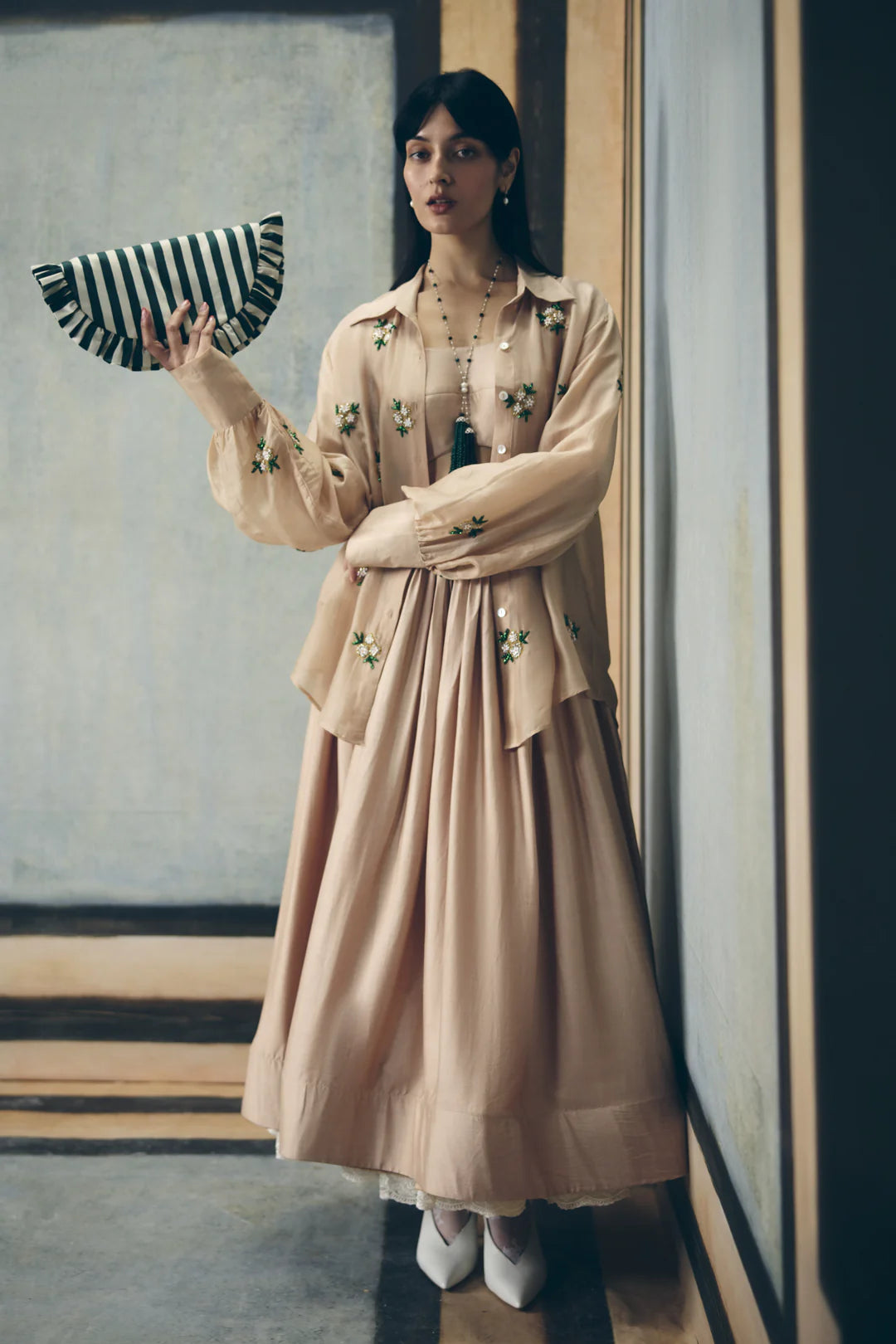 MASOOM MEENAWALA IN THE IZUMI SHIRT SET