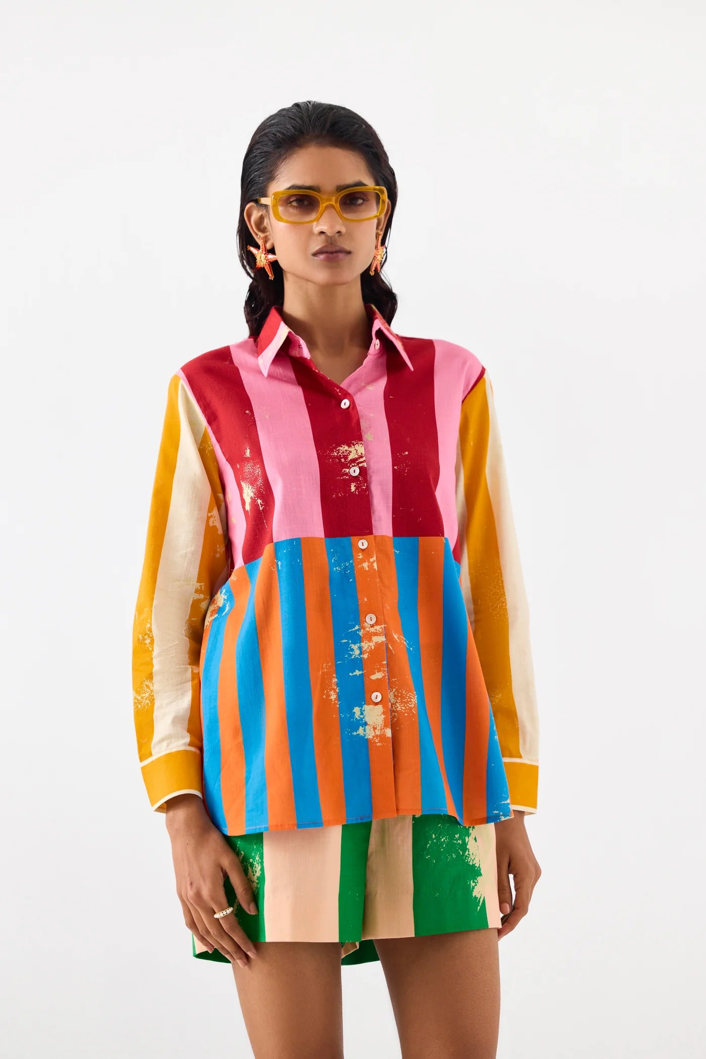 Long Beach Shirt & Shorts| Co-ord Set