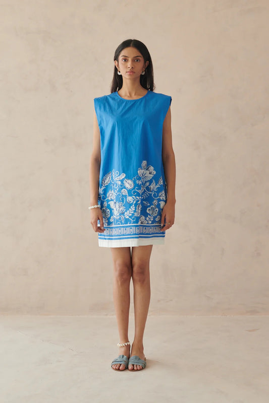 Miami Blue Short Boxy Fit Dress