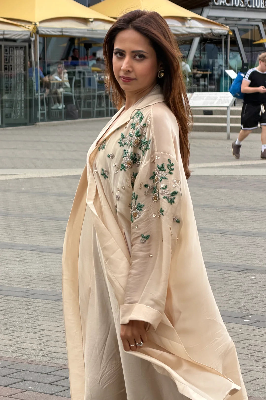 SHARGUN MEHTA IN THE SHINJU JUMPSUIT SET - IVORY