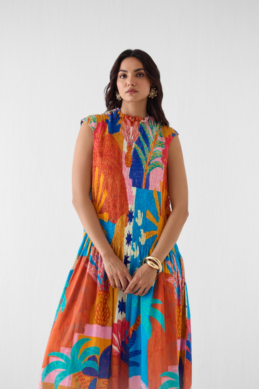 Kota Ruching Dress