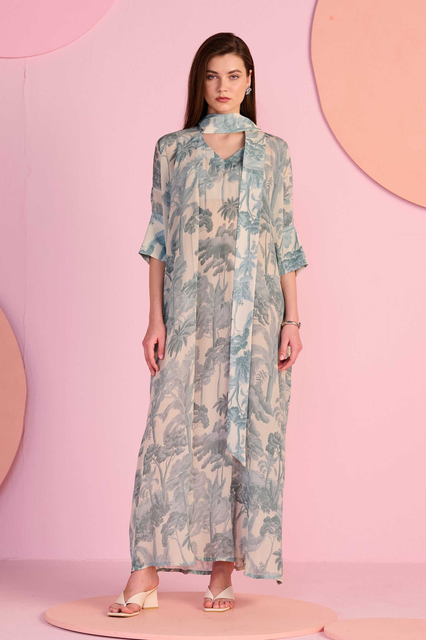 The Mist Scarf Dress